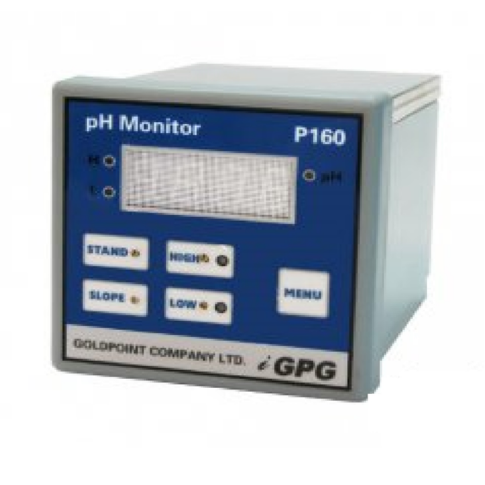 P160 ipari pH ellenőrző rendszer pH elektródával